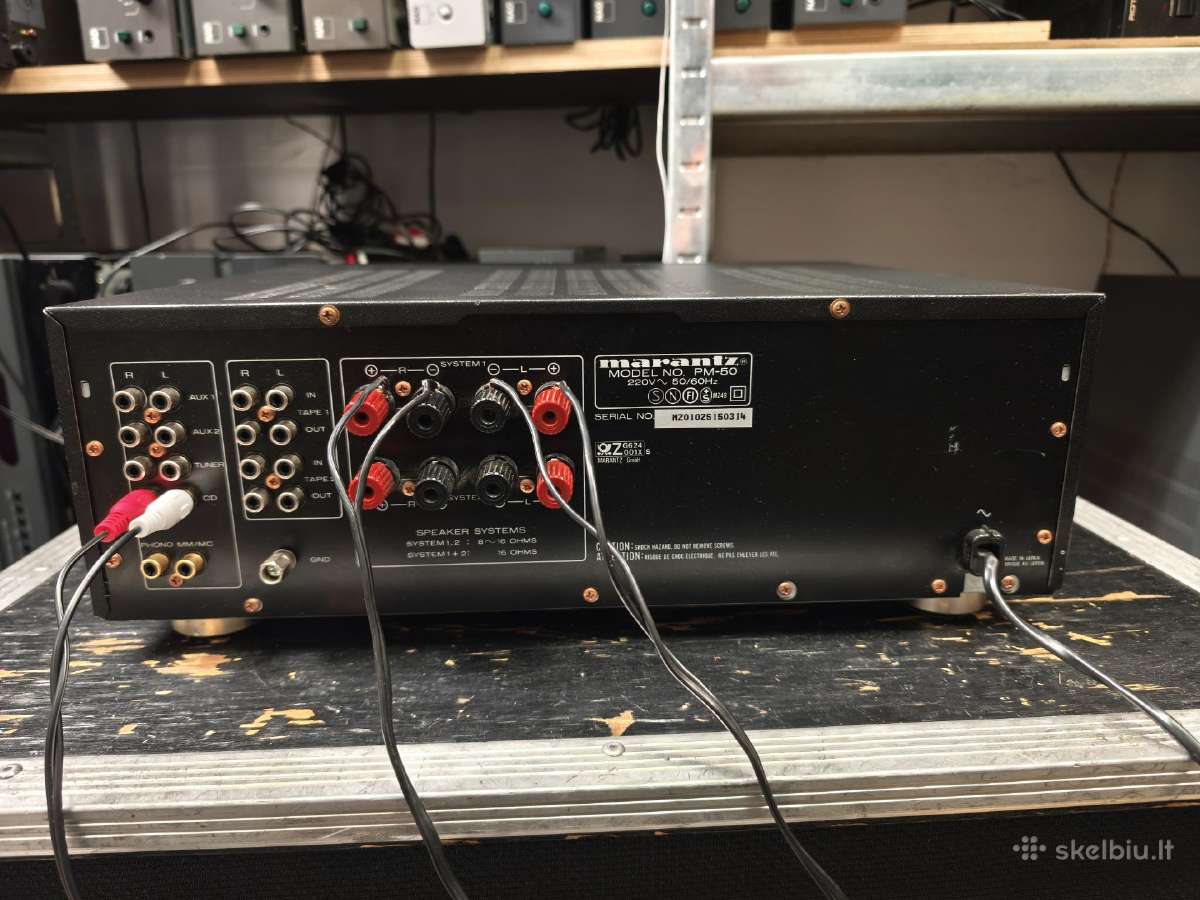 Marantz pm 50 - nuotraukos Nr. 2