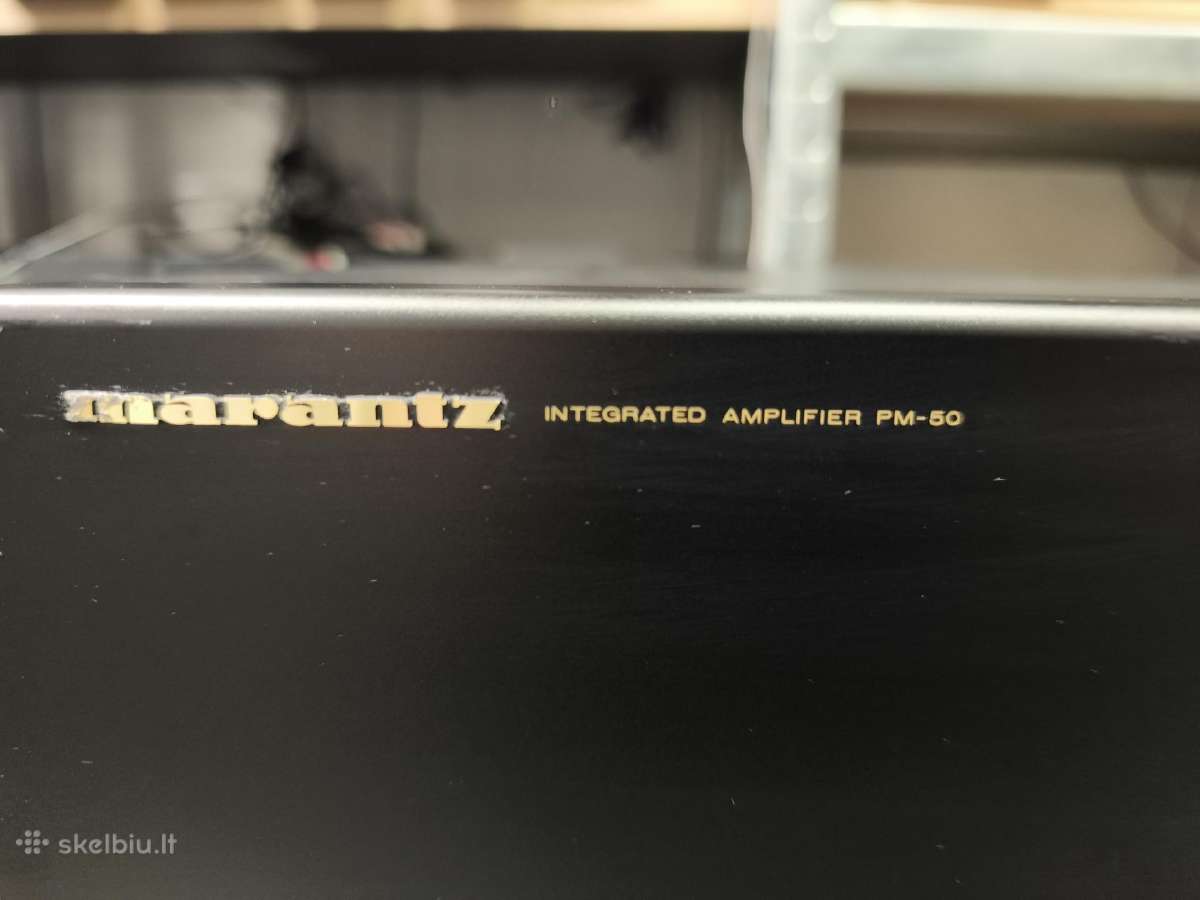 Marantz pm 50 - nuotraukos Nr. 3