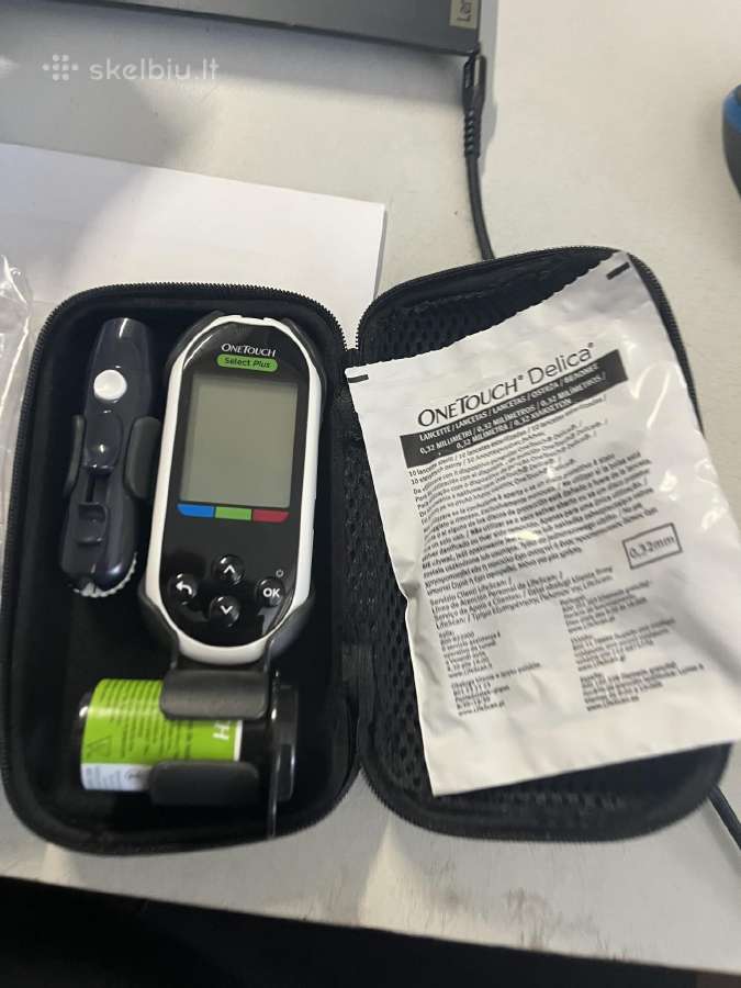 Naujas gliukozės matuoklis Onetouch Select Plus - nuotraukos Nr. 2