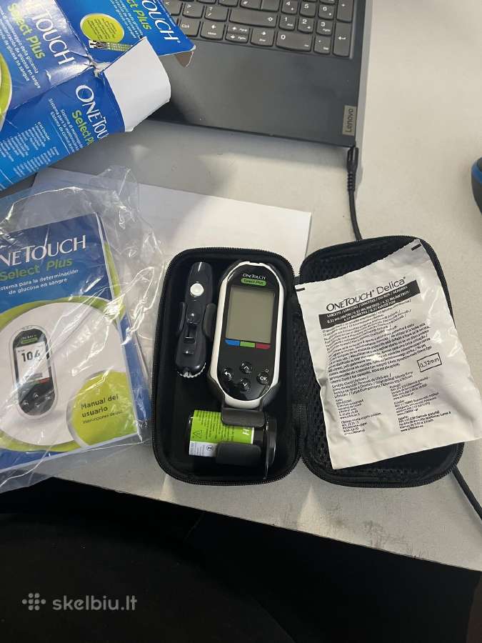 Naujas gliukozės matuoklis Onetouch Select Plus - nuotraukos Nr. 3