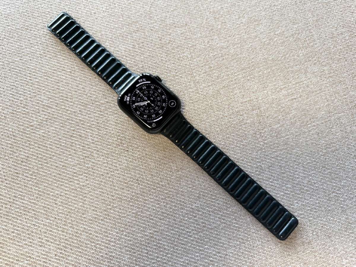 Apple Watch 7, 45 mm Green Aluminium and Ceramic - nuotraukos Nr. 9