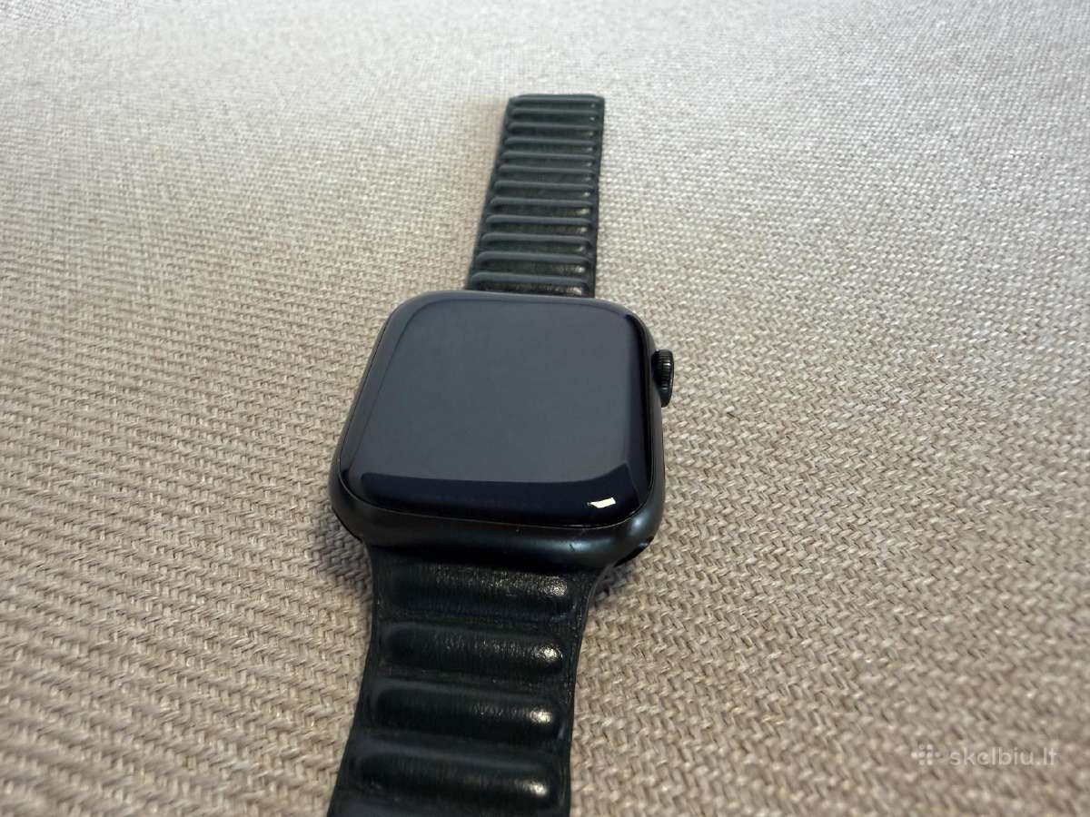 Apple Watch 7, 45 mm Green Aluminium and Ceramic - nuotraukos Nr. 17