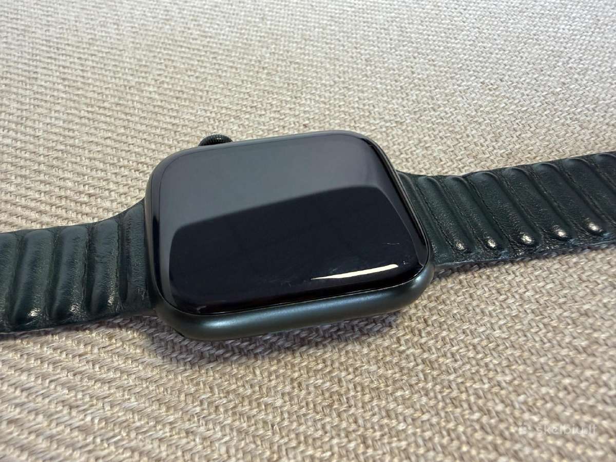 Apple Watch 7, 45 mm Green Aluminium and Ceramic - nuotraukos Nr. 20