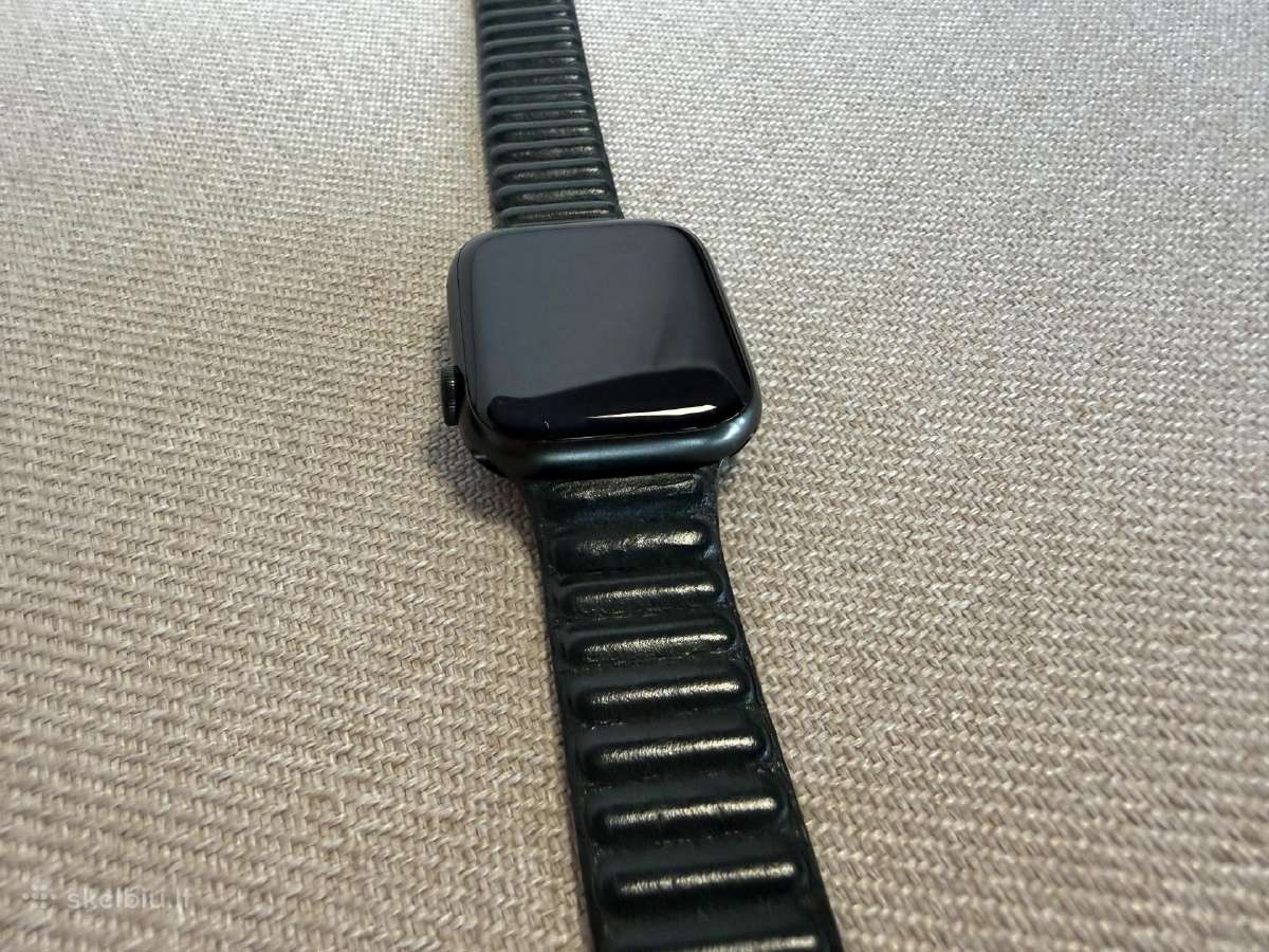 Apple Watch 7, 45 mm Green Aluminium and Ceramic - nuotraukos Nr. 22