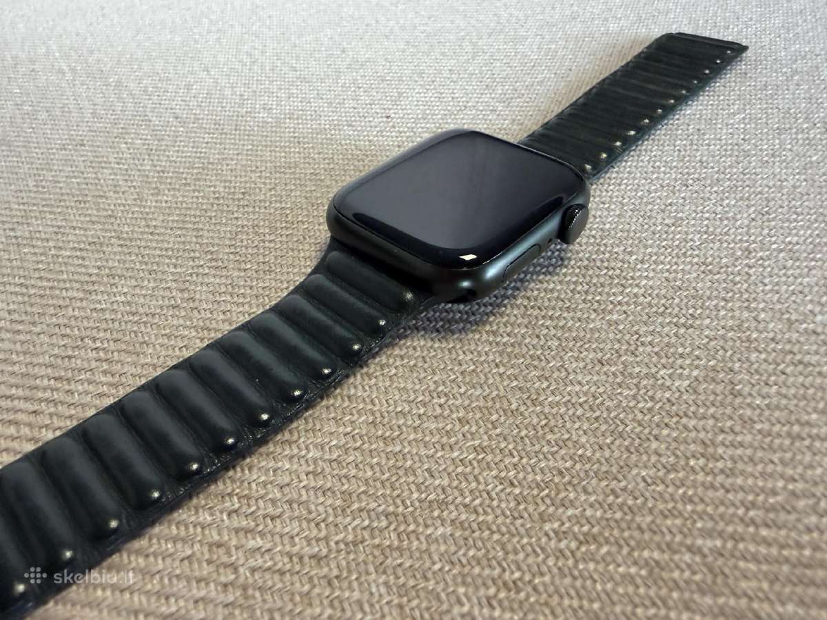 Apple Watch 7, 45 mm Green Aluminium and Ceramic - nuotraukos Nr. 24