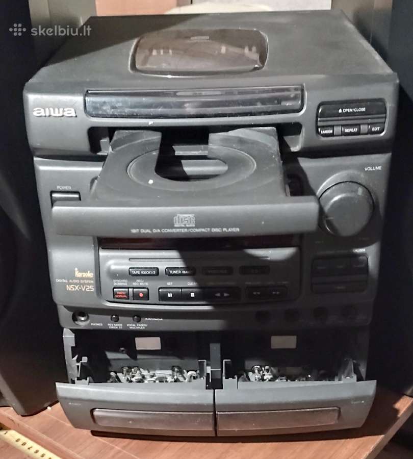 Aiwa centras CX-nv25hr+ Sony Ss-xb8av kolonėlės - nuotraukos Nr. 3