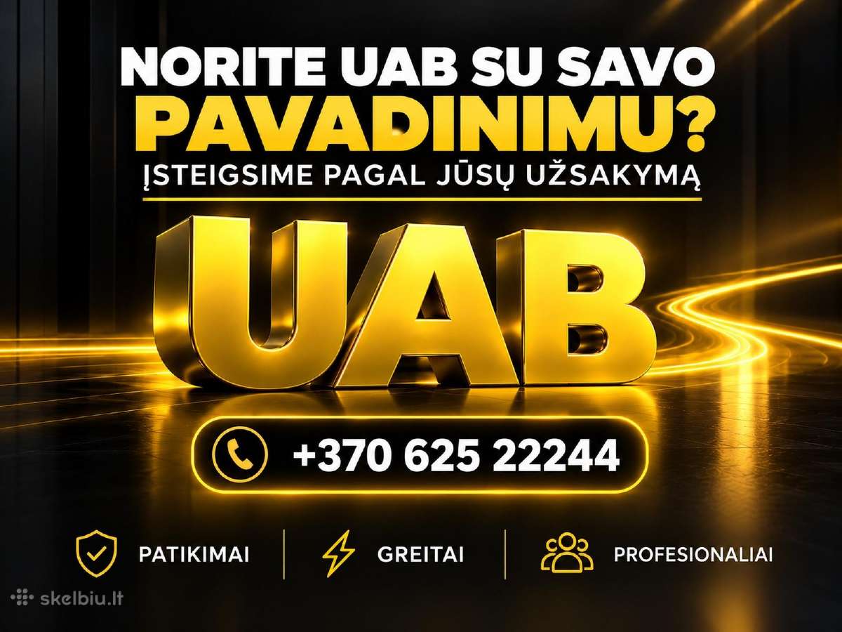 UAB, MB, Všį ir kitų įmonių steigimas internetu - nuotraukos Nr. 4