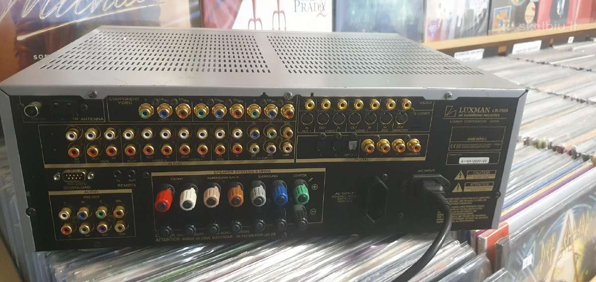 Luxman Lr 7500, Denon Pma 1500ae stiprintuvai - nuotraukos Nr. 2