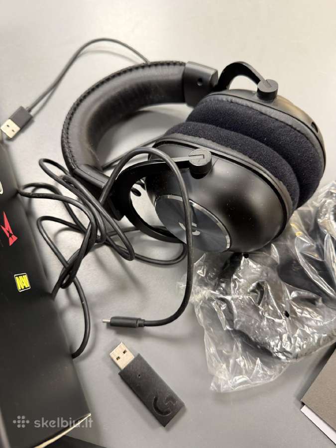 Parduodamos Logitech G Pro X Wireless Lightspeed - nuotraukos Nr. 3