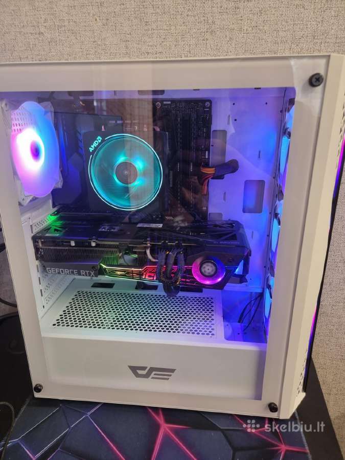 Gaming Pc. R7 5700 Rtx 3070 8gb 256bit - nuotraukos Nr. 3