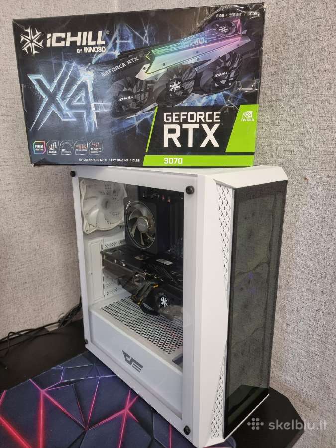 Gaming Pc. R7 5700 Rtx 3070 8gb 256bit - nuotraukos Nr. 7