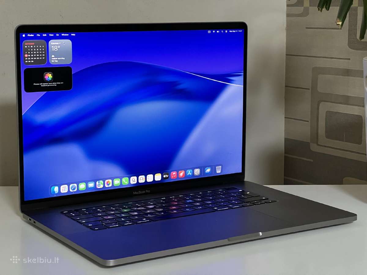 Parduodamas MacBook Pro 16 su Pro 5300m, 16g/512gb - nuotraukos Nr. 2