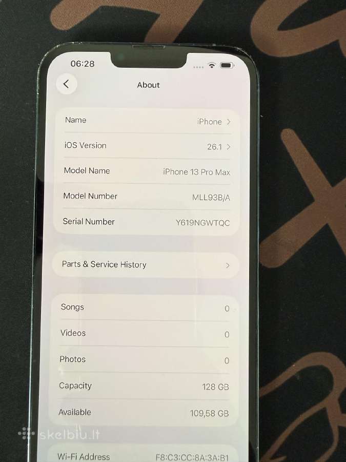 13 pro max 128gb - nuotraukos Nr. 5