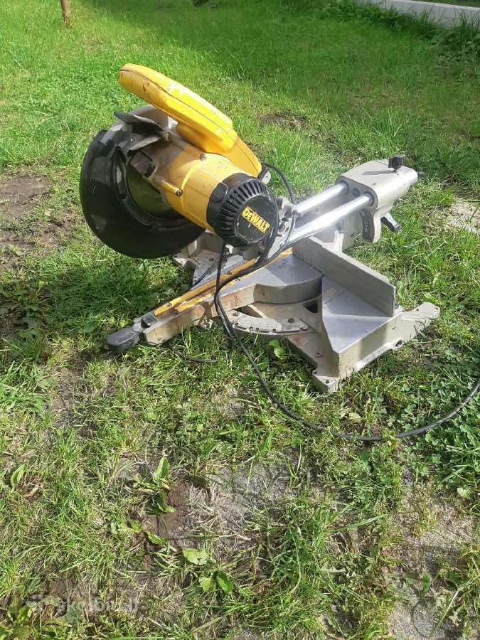 Dewalt Dw712n-qs skersinio pjovimo staklės - nuotraukos Nr. 2