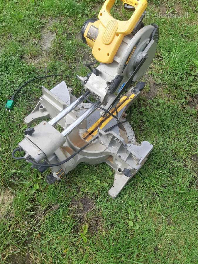 Dewalt Dw712n-qs skersinio pjovimo staklės - nuotraukos Nr. 3