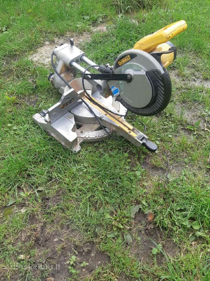 Dewalt Dw712n-qs skersinio pjovimo staklės - nuotraukos Nr. 4