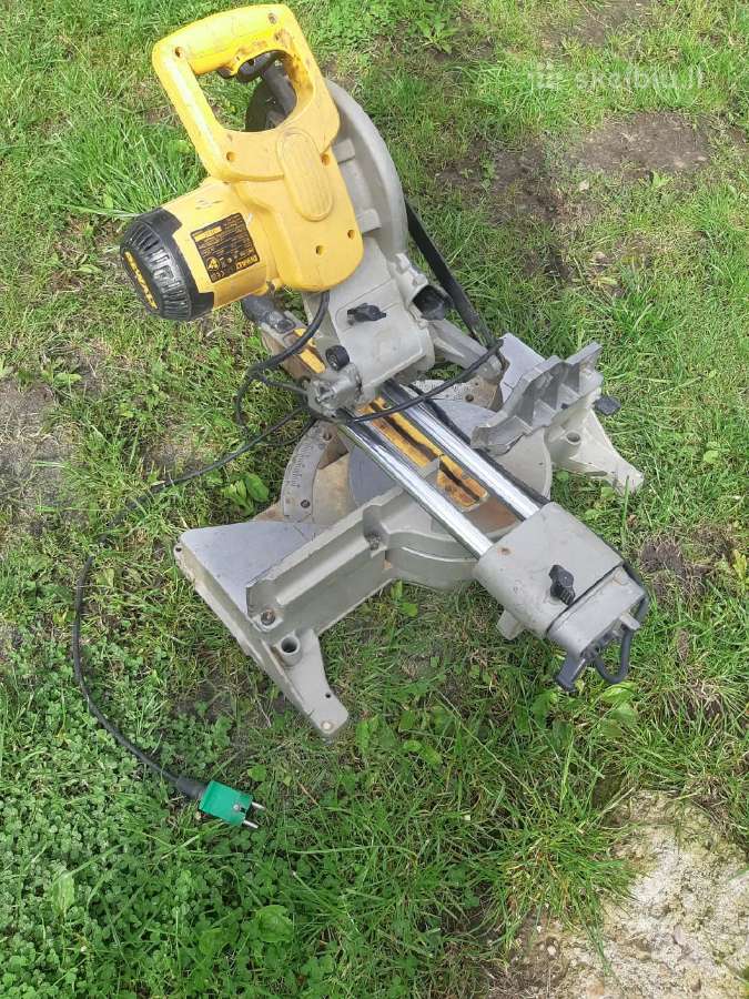 Dewalt Dw712n-qs skersinio pjovimo staklės - nuotraukos Nr. 5