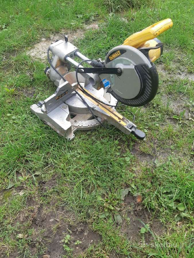 Dewalt Dw712n-qs skersinio pjovimo staklės - nuotraukos Nr. 7
