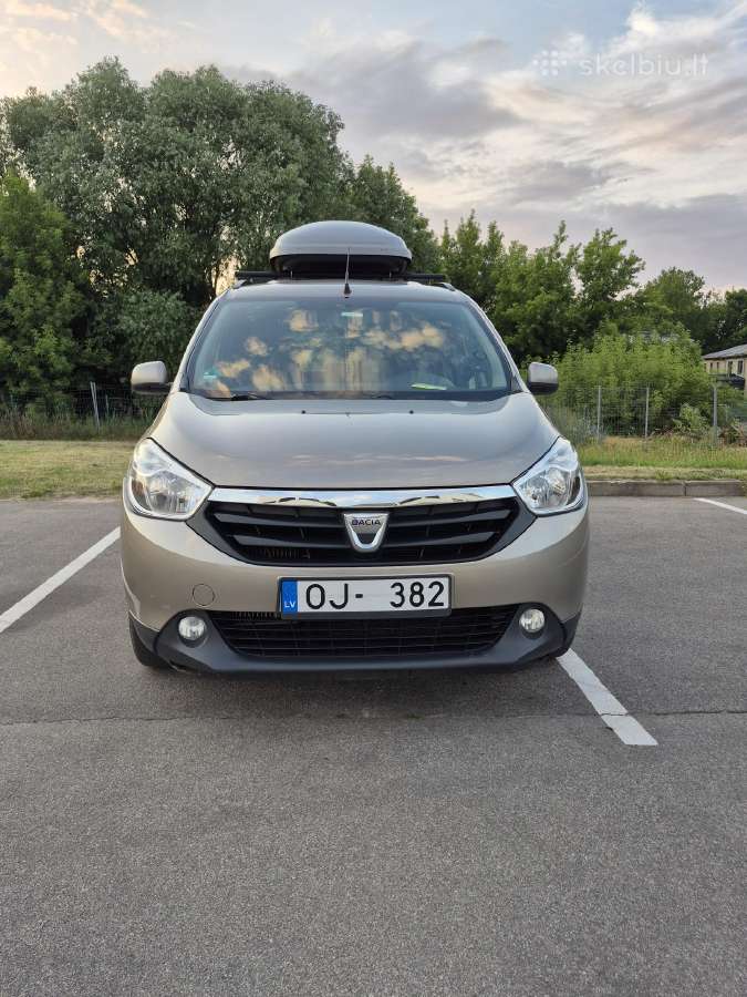 Dacia Lodgy 2013. 7 vietos. - nuotraukos Nr. 10