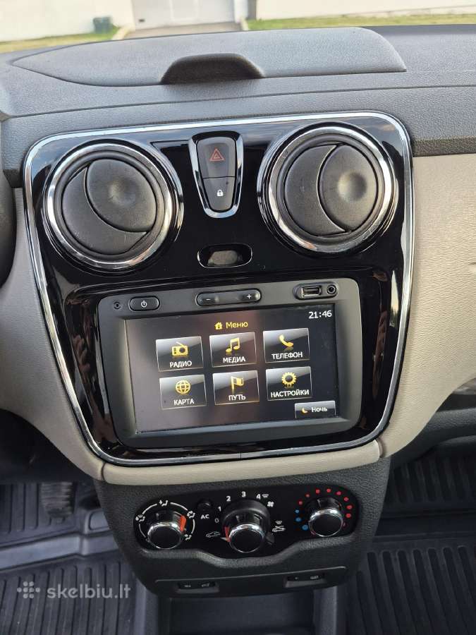 Dacia Lodgy 2013. 7 vietos. - nuotraukos Nr. 12