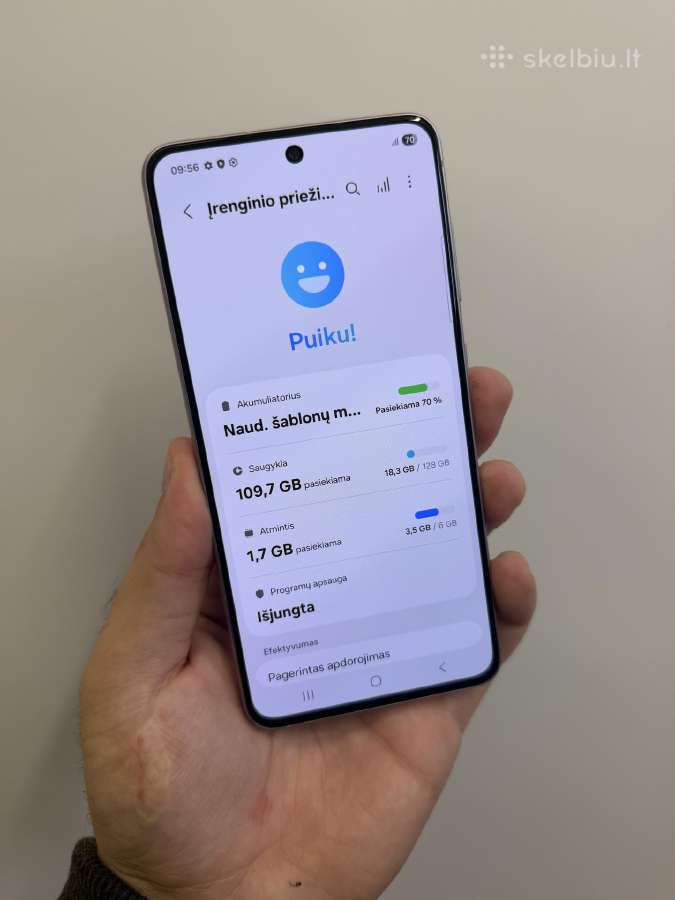 Samaung S21 Fe 5G 128 GB - nuotraukos Nr. 5