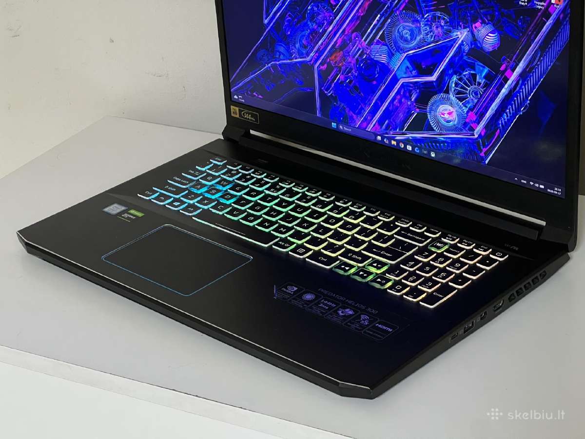 Parduodamas Predator 17 su Gtx 1660ti, I7, 144hz. - nuotraukos Nr. 4