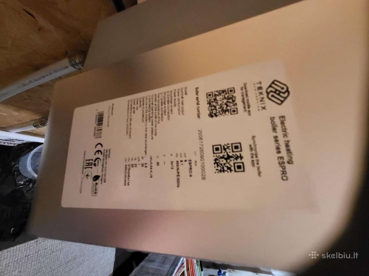 Elektrinis katilas Teknix 9kw - nuotraukos Nr. 4