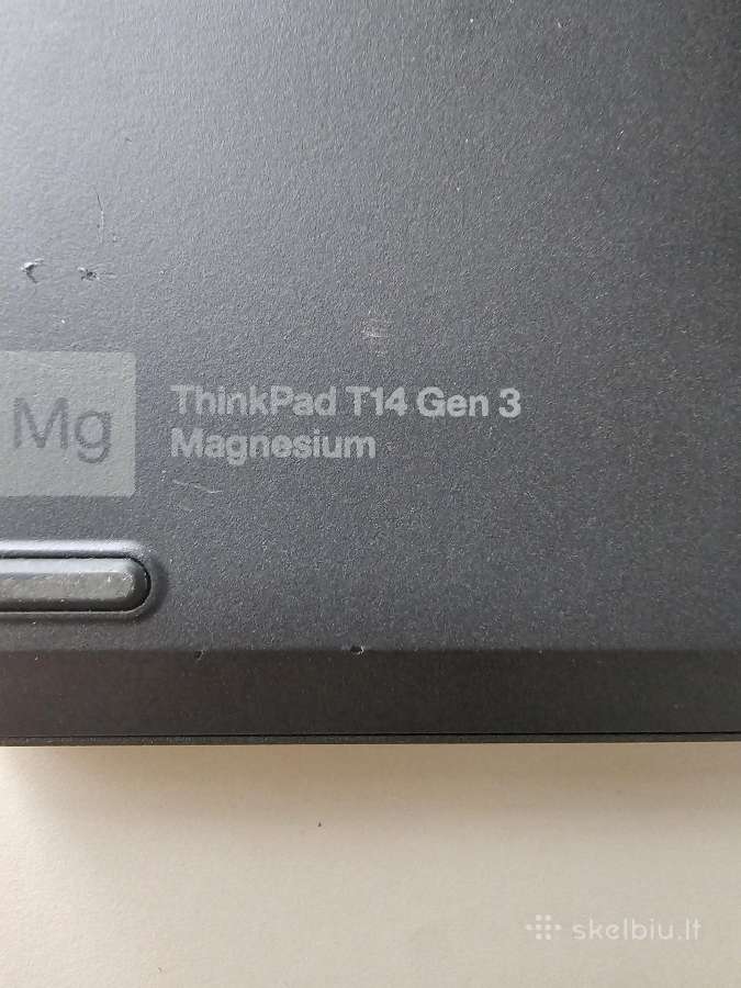 Lenovo Thinkpad T14 gen3 i5-12k/16/256 - nuotraukos Nr. 3