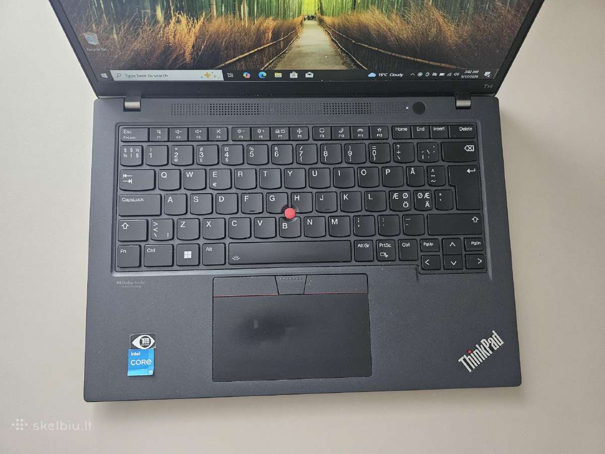 Lenovo Thinkpad T14 gen3 i5-12k/16/256 - nuotraukos Nr. 4