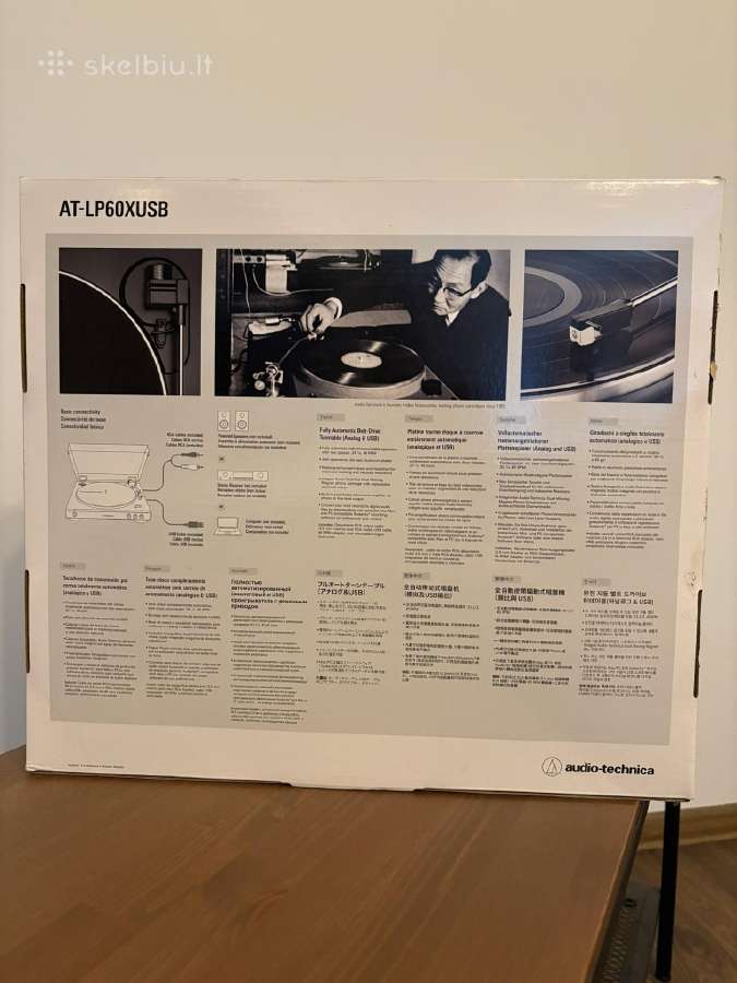 Audio-technica At-lp60xusb Patefonas - nuotraukos Nr. 4
