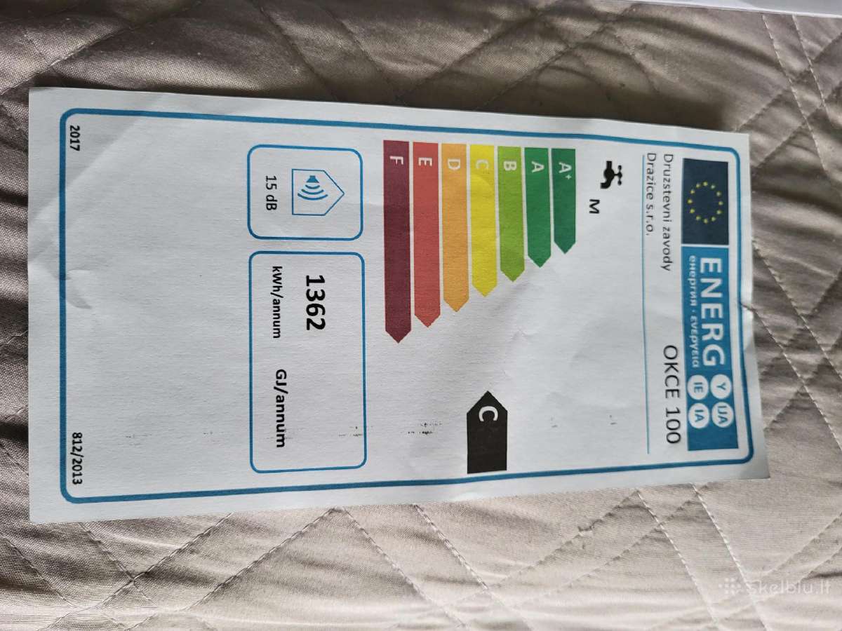 Elektrinis vand šildytuvas boileris Drazice 90l - nuotraukos Nr. 4