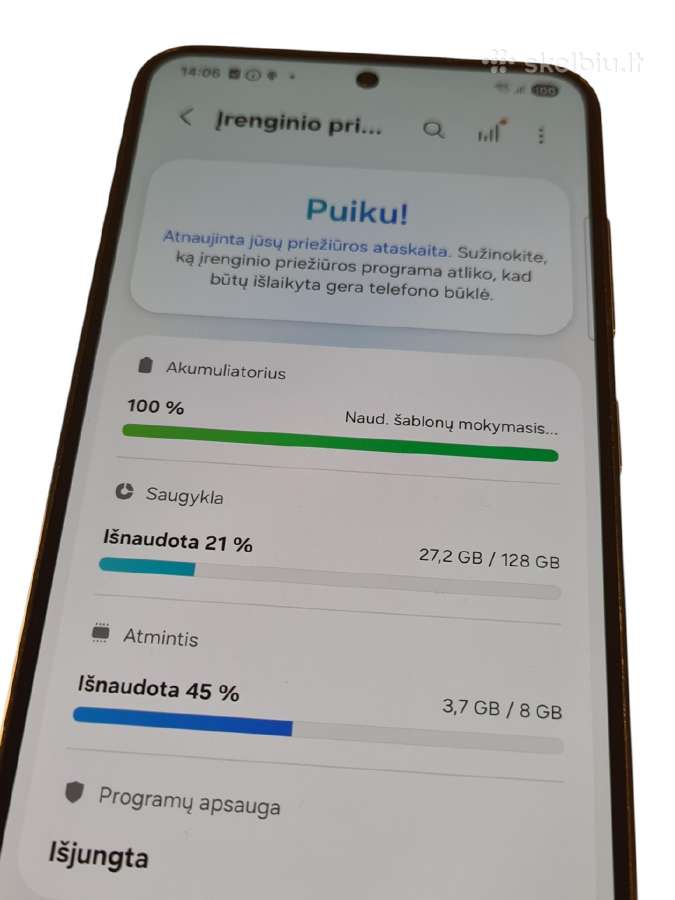 Samsung Galaxy S23 5G + 3 mėn. garantija - nuotraukos Nr. 6
