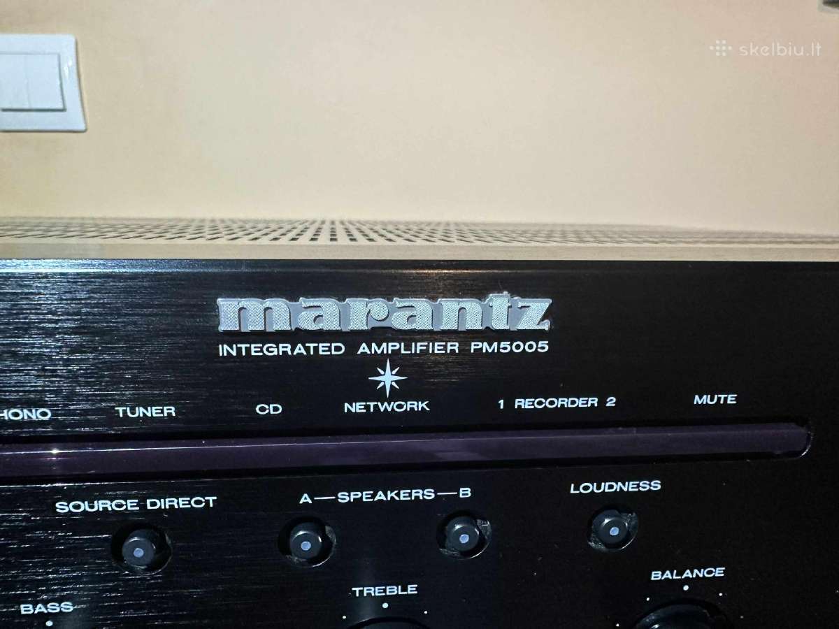 Marantz Pm5005 stiprintuvas - nuotraukos Nr. 4