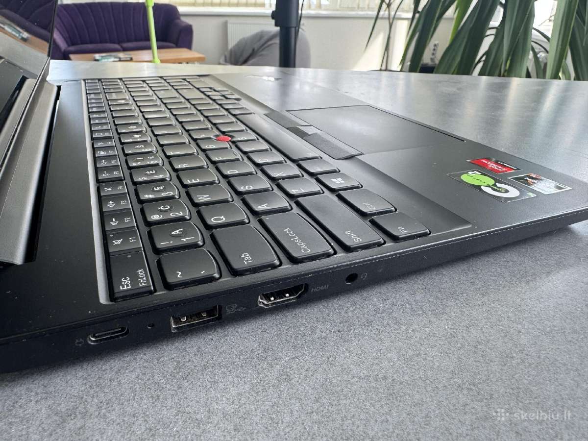 Thinkpad E15 3rd 15.6 ips Ryz5 5500u 16gb 256nvme - nuotraukos Nr. 5
