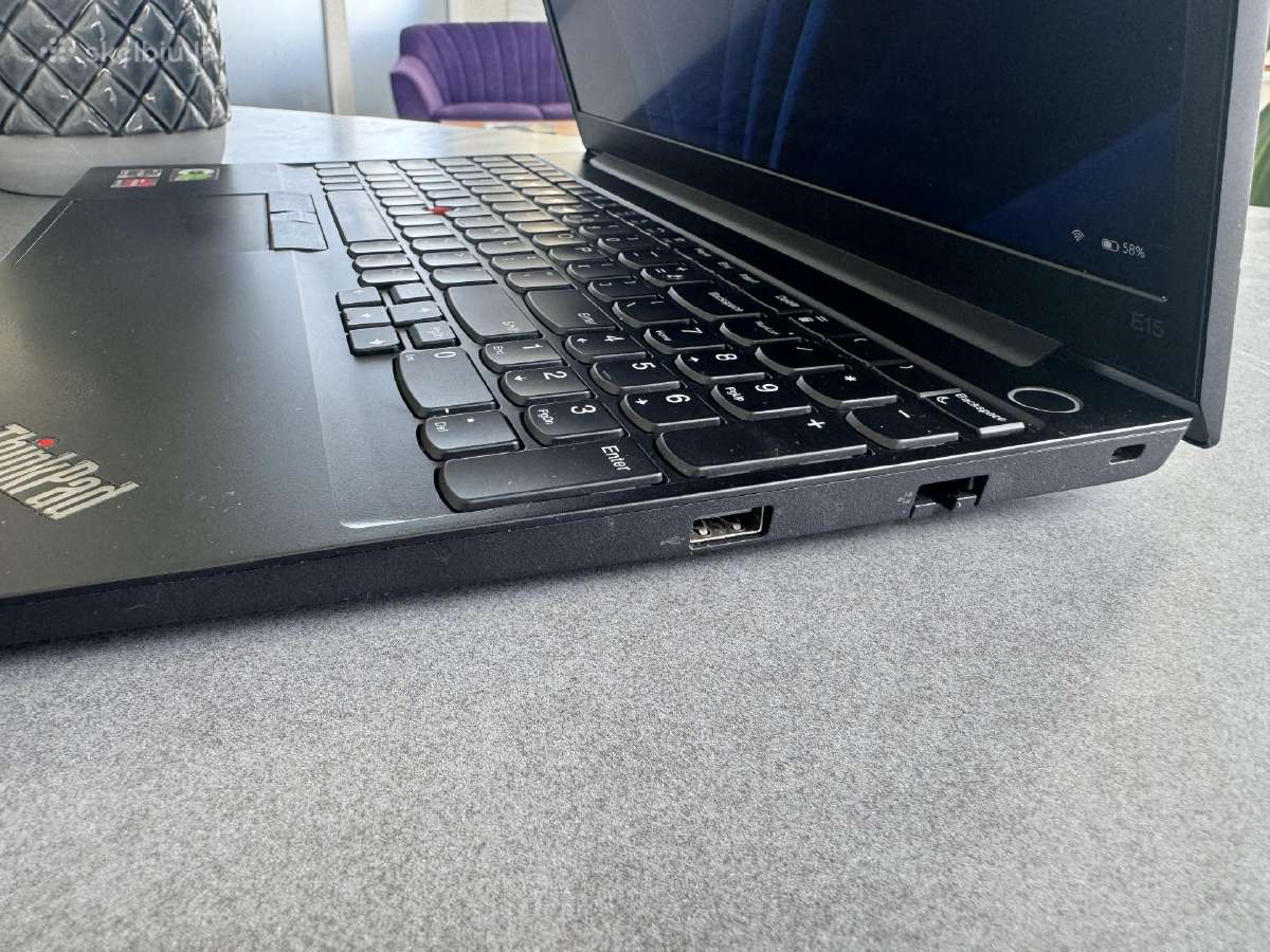Thinkpad E15 3rd 15.6 ips Ryz5 5500u 16gb 256nvme - nuotraukos Nr. 4