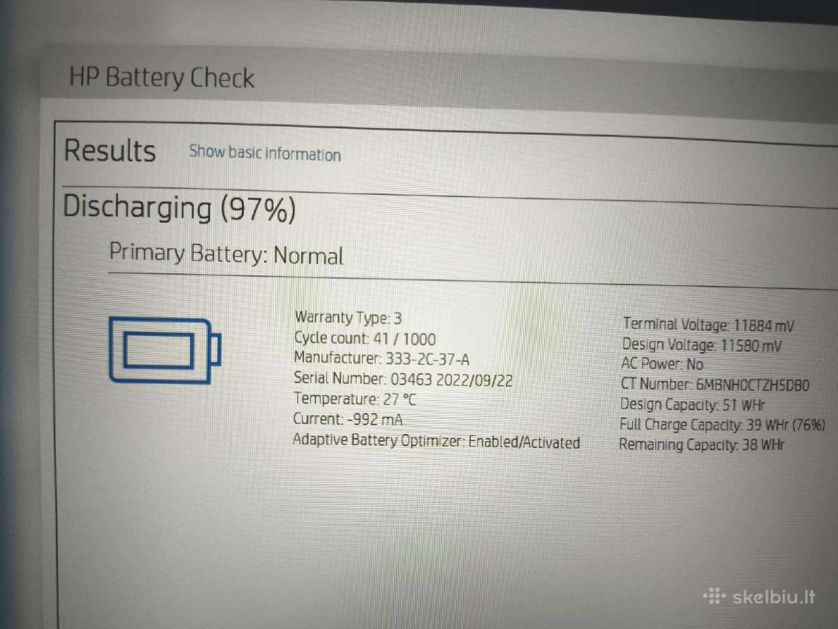 Elitebook 845 G9 Ryzen 7 6850u 16gb 256gb 24% - nuotraukos Nr. 7
