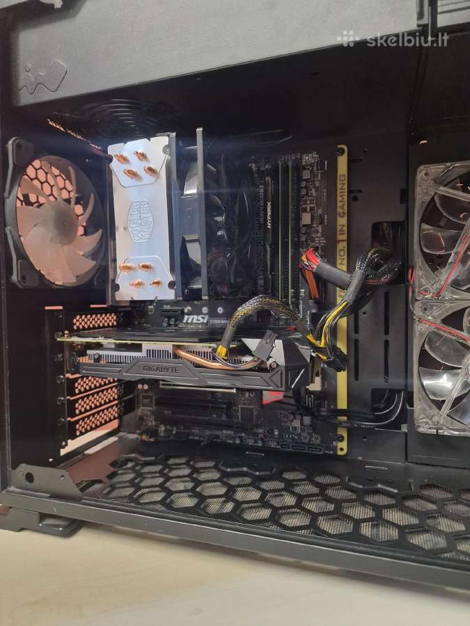 Žaidimų kompiuteris (i5 / SSD / Rgb) - nuotraukos Nr. 2