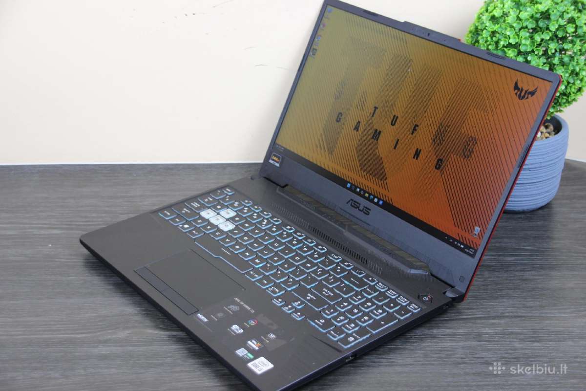 Asus Tuf Gaming Fx506 i5 Gtx 16gb 512ssd 144hz - nuotraukos Nr. 4