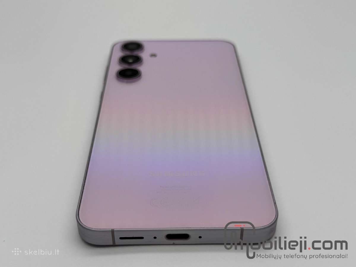 Puikios būklės Samsung Galaxy A55 5G 128gb Pink - nuotraukos Nr. 3