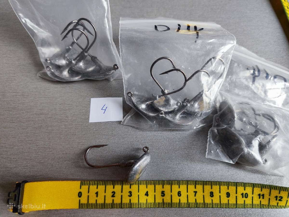 Švininiai galvakabliai ir čeburaškos 10-18gr - nuotraukos Nr. 4