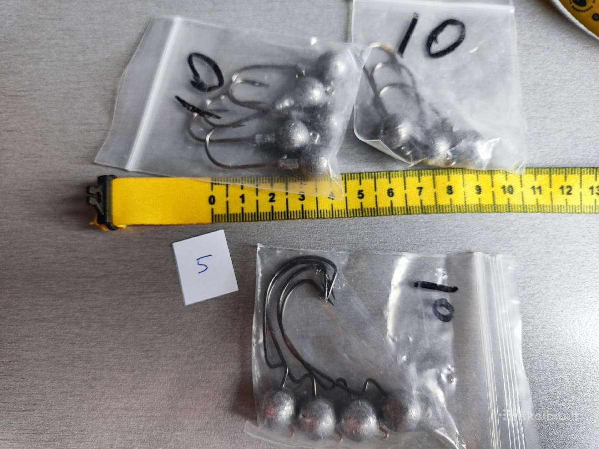Švininiai galvakabliai ir čeburaškos 10-18gr - nuotraukos Nr. 5