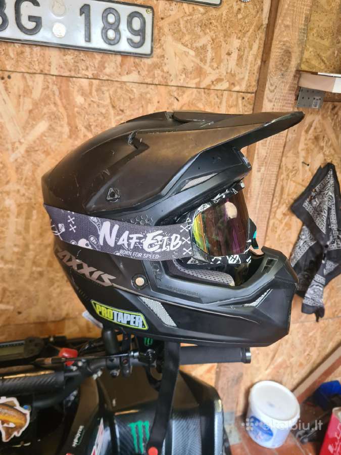 Axxis Mx803 Wolf krosinio/enduro šalmas - nuotraukos Nr. 3