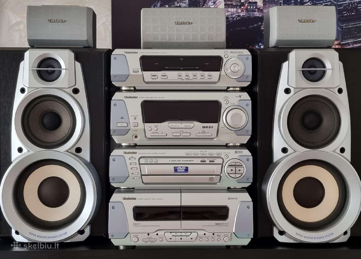 Technics Dv 250 muzikinis centras - nuotraukos Nr. 2