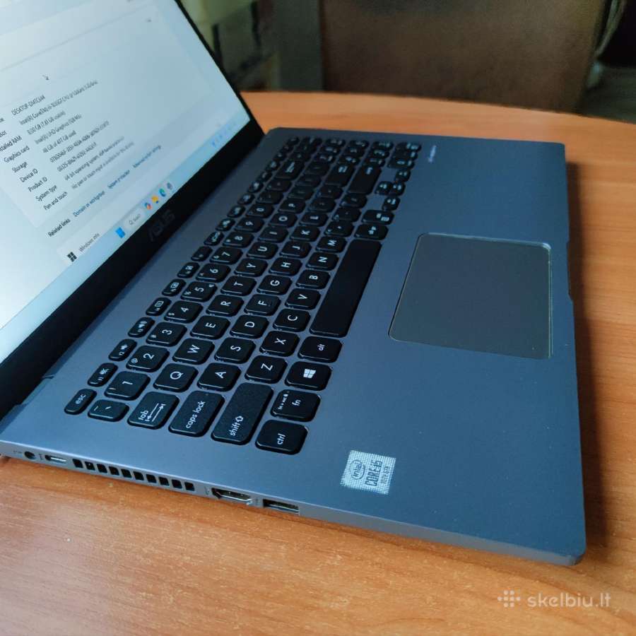 Asus i5 1035g1,8ram,512nvme,ips fhd - nuotraukos Nr. 8