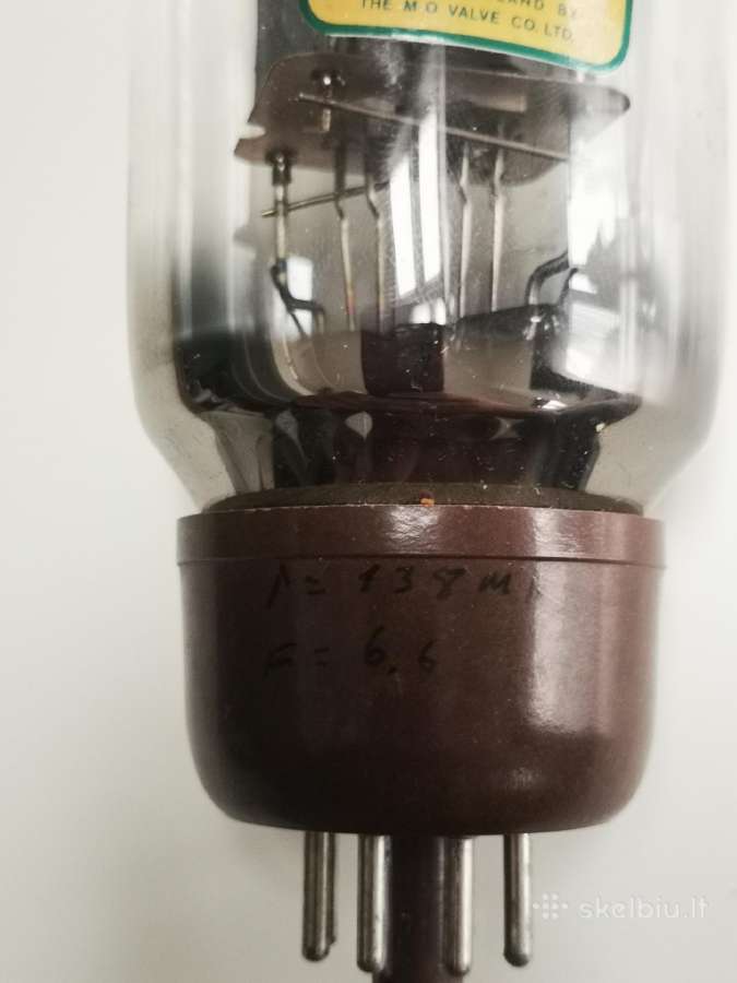 Kt66 Gec vakuuminės lempos - nuotraukos Nr. 4