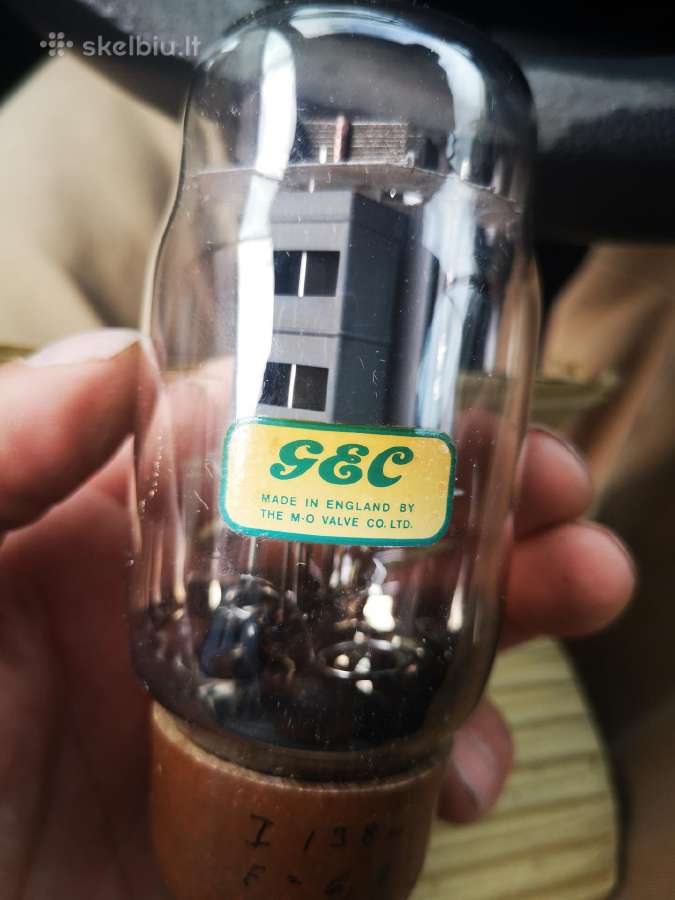 Kt66 Gec vakuuminės lempos - nuotraukos Nr. 9
