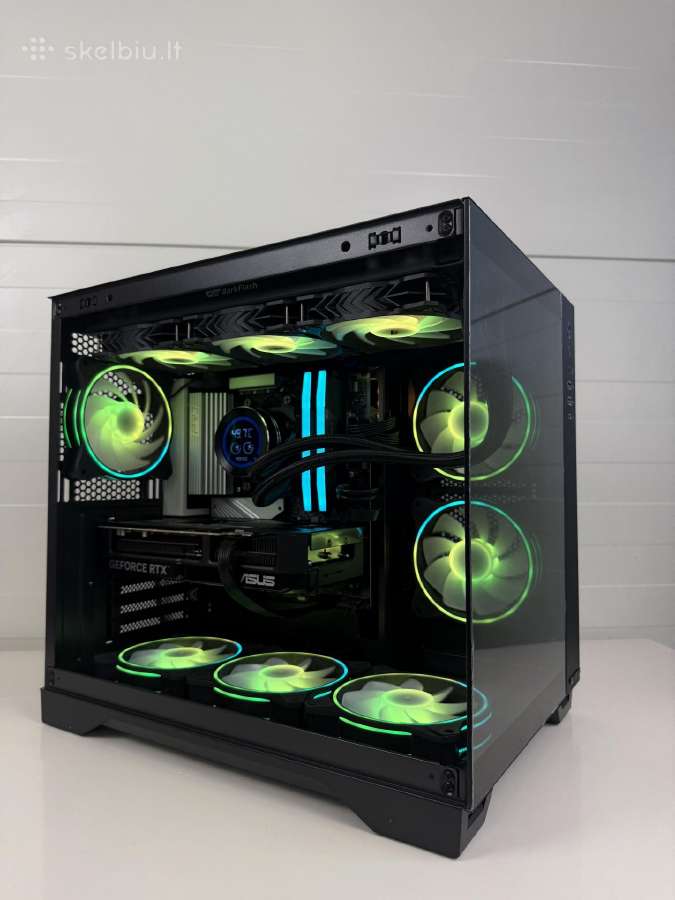 Naujas Žaidimų Kompiuteris Rtx 5070 R7 7800x3d - nuotraukos Nr. 12