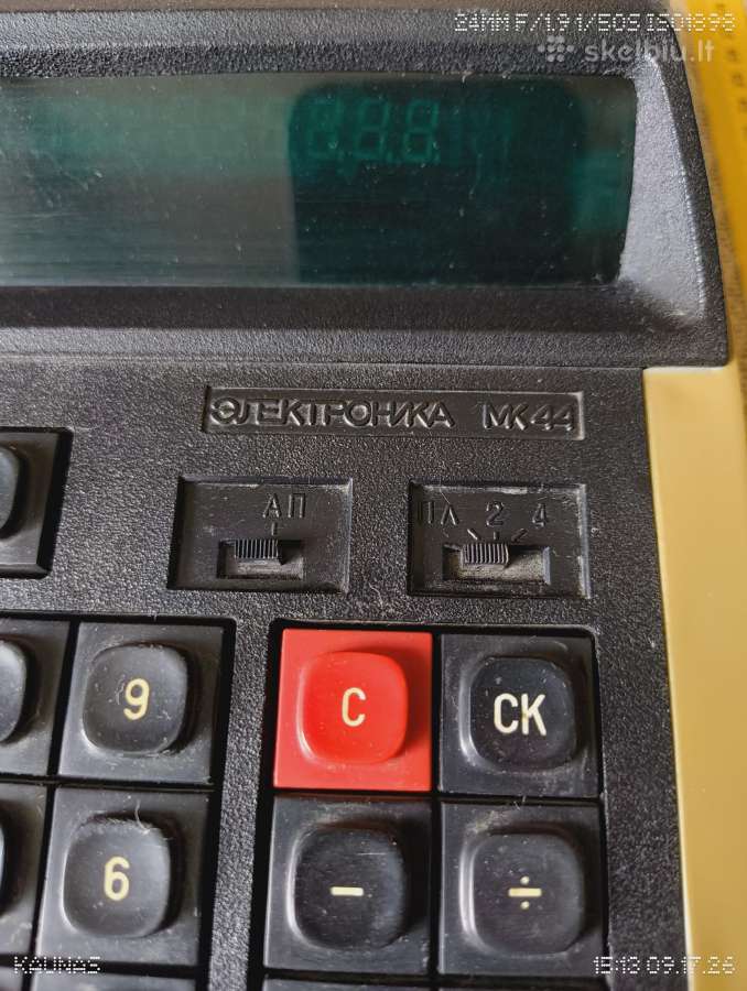 CcCCCP Kalkuliatorius - Pilnai Veikia. Naudotas La - nuotraukos Nr. 2