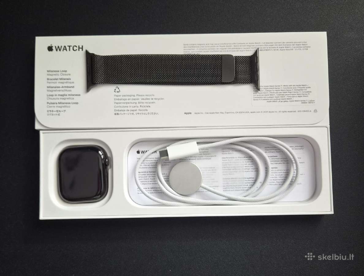 Apple Watch Series 11 46mm Titanium GPS Cellular - nuotraukos Nr. 4