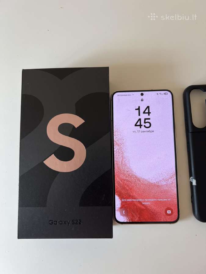 Samsung S22 128gb Pink - nuotraukos Nr. 2